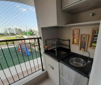 Apartamento com 3 Quartos para alugar, 80m² no Parque Campolim, Sorocaba