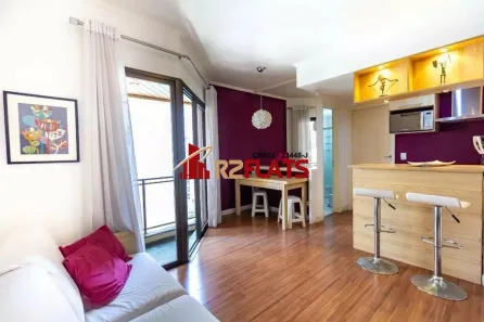 Flat com 1 Quarto à venda, 42m² no Indianópolis, São Paulo