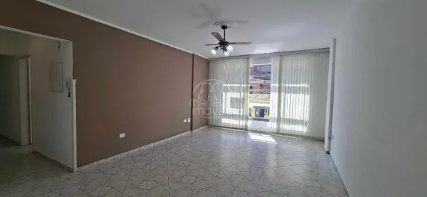 Apartamento com 3 Quartos para alugar, 120m² no Embaré, Santos