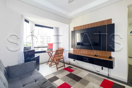 Flat com 1 Quarto para alugar, 42m² no Paraíso, São Paulo