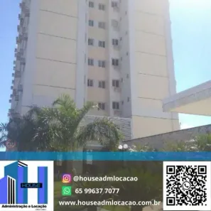 Apartamento com 2 Quartos para alugar, 56m² no Centro-Sul, Cuiabá