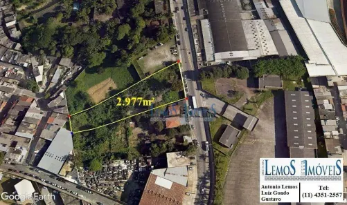 Lote/Terreno à venda, 2977m² no Dos Casa, São Bernardo do Campo