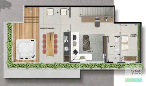 Cobertura com 3 Quartos à venda, 168m² no Boa Viagem, Belo Horizonte