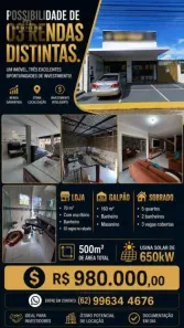 Ponto Comercial à venda, 430m² no Maracanã, Anápolis