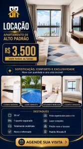 Apartamento com 1 Quarto para alugar, 36m² no Pina, Recife