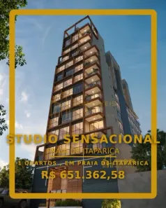 Apartamento com 1 Quarto à venda, 20m² no Praia de Itaparica, Vila Velha