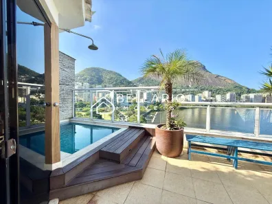 Cobertura com 4 Quartos à venda, 200m² no Lagoa, Rio de Janeiro