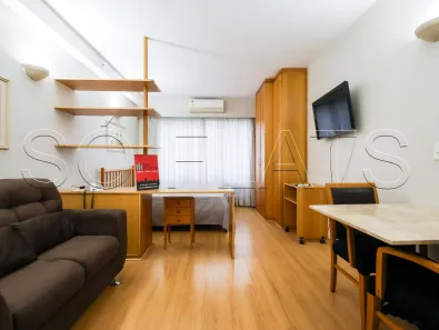 Flat com 1 Quarto para alugar, 32m² no Perdizes, São Paulo