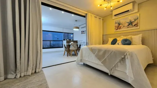 Apartamento com 1 Quarto para alugar, 44m² no Enseada, Guarujá