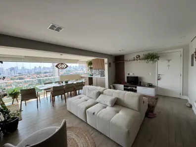 Apartamento com 3 Quartos para alugar, 125m² no Jardim da Glória, São Paulo