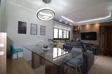 Apartamento com 3 Quartos à venda, 94m² no Campestre, Santo André