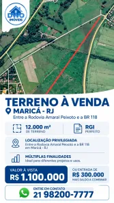 Lote/Terreno à venda, 12000m² no Itapeba, Maricá