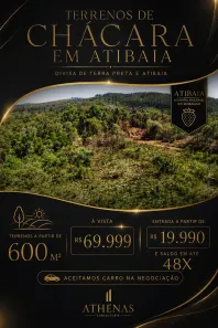 Lote/Terreno à venda, 600m² no Atibaia Jardim, Atibaia
