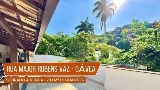 Casa com 5 Quartos à venda, 293m² no Gávea, Rio de Janeiro
