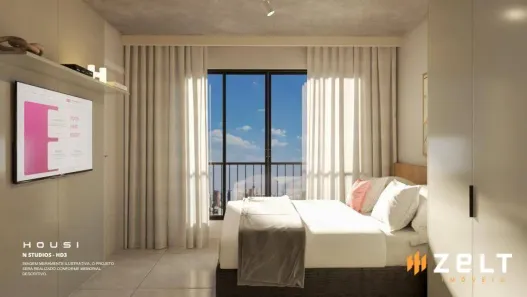 Apartamento com 1 Quarto à venda, 31m² no Ponta Aguda, Blumenau