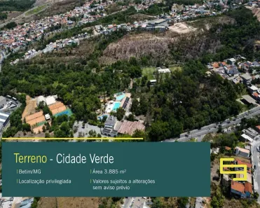 à venda, 3885m² no Cidade Verde, Betim