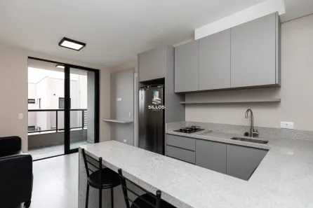 Apartamento com 1 Quarto para alugar, 34m² no Vila Izabel, Curitiba