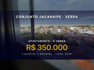 Apartamento com 2 Quartos à venda, 50m² no Conjunto Jacaraípe, Serra