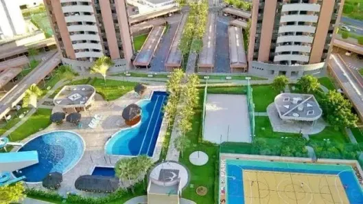 Apartamento com 3 Quartos para alugar, 110m² no Ponta Negra, Natal