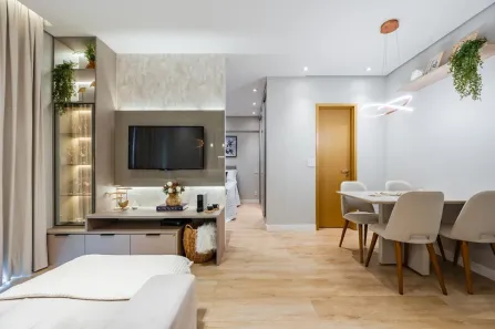 Apartamento com 1 Quarto à venda, 44m² no Campo Grande, Santos