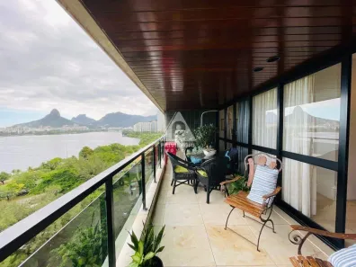 Apartamento com 4 Quartos à venda, 210m² no Lagoa, Rio de Janeiro