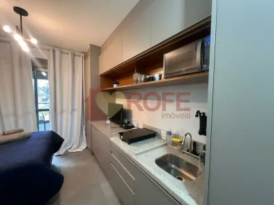 Apartamento com 1 Quarto para venda ou aluguel, 27m² no Jardim das Acácias, São Paulo
