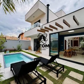 Casa de Condomínio com 3 Quartos à venda, 222m² no Piracangaguá, Taubaté