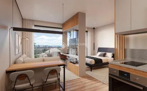 Apartamento com 1 Quarto à venda, 33m² no Cristo Rei, Curitiba