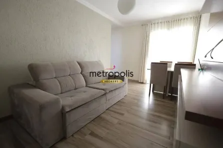 Apartamento com 2 Quartos à venda, 56m² no Parque São Vicente, Mauá