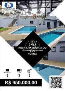 Casa com 3 Quartos à venda, 155m² no Recanto Vereda do Sol, Avaré