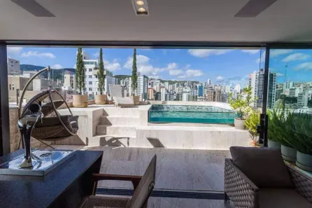 Cobertura com 3 Quartos à venda, 210m² no Sion, Belo Horizonte