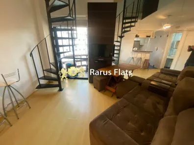 Apartamento com 1 Quarto para alugar, 40m² no Itaim Bibi, São Paulo