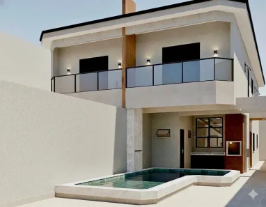 Sobrado com 3 Quartos à venda, 147m² no Tupi, Praia Grande