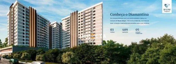 Apartamento com 2 Quartos à venda, 55m² no Centro, Pouso Alegre