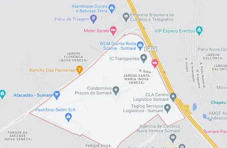 Lote/Terreno à venda, 250m² no Jardim Santa Maria (Nova Veneza), Sumaré