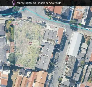 Lote/Terreno à venda, 1410m² no Vila Alpina, São Paulo