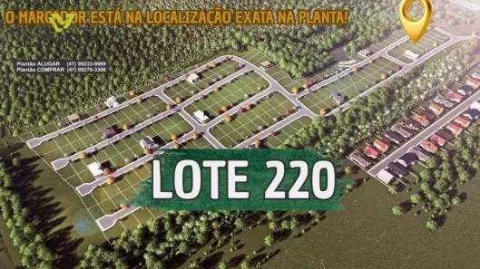 Lote/Terreno à venda, 360m² no Figueira, Gaspar