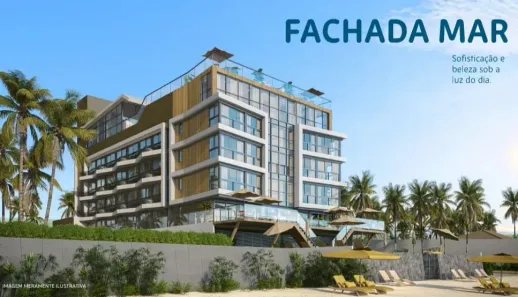 Apartamento com 1 Quarto à venda, 28m² no Porto de Galinhas, Ipojuca