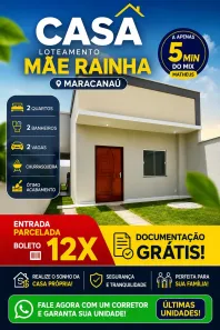 Casa com 2 Quartos à venda, 100m² no Pajuçara, Maracanaú