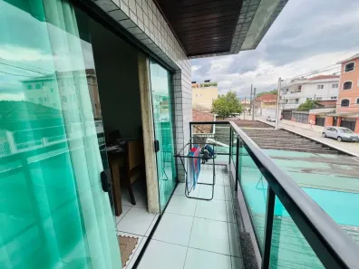 Sobrado com 3 Quartos à venda, 109m² no Jardim Independência, São Vicente
