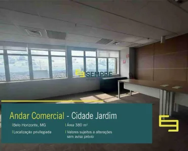Sala Comercial para alugar, 380m² no Conjunto Santa Maria, Belo Horizonte
