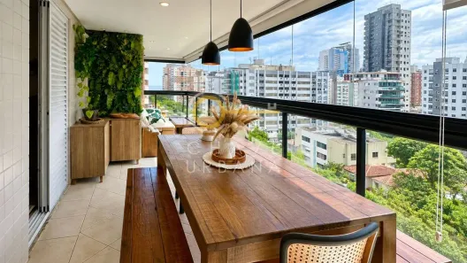 Apartamento com 3 Quartos à venda, 106m² no Pompéia, Santos
