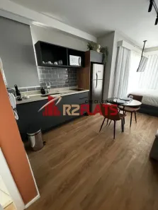 Apartamento com 1 Quarto para alugar, 32m² no Indianópolis, São Paulo