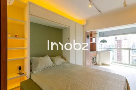 Kitnet com 1 Quarto à venda, 33m² no Jardim das Acácias, São Paulo