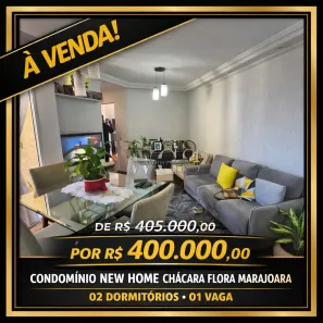 Apartamento com 2 Quartos à venda, 50m² no Jardim Marajoara, São Paulo