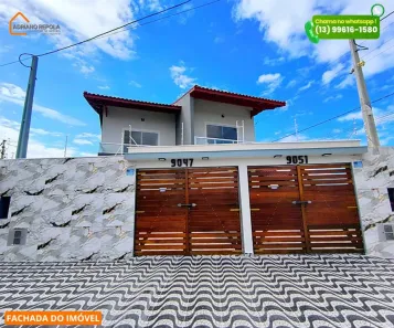 Sobrado com 2 Quartos à venda, 73m² no Balneario Regina Maria, Mongaguá