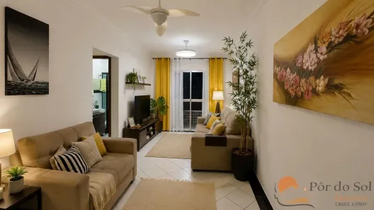 Apartamento com 1 Quarto à venda, 50m² no Guilhermina, Praia Grande