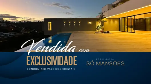 Casa de Condomínio com 5 Quartos à venda, 1560m² no Vale dos Cristais, Nova Lima