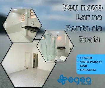 Apartamento com 1 Quarto à venda, 50m² no Ponta da Praia, Santos