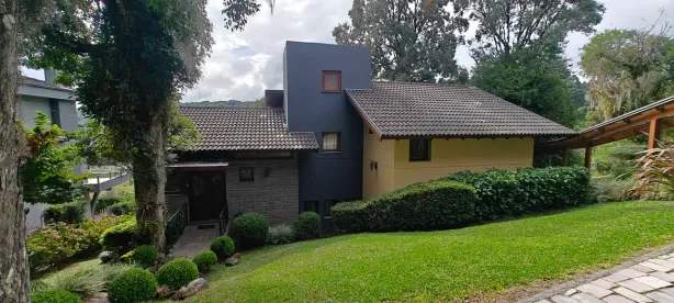Casa de Condomínio com 4 Quartos para alugar, 350m² no Linha Araripe, Gramado